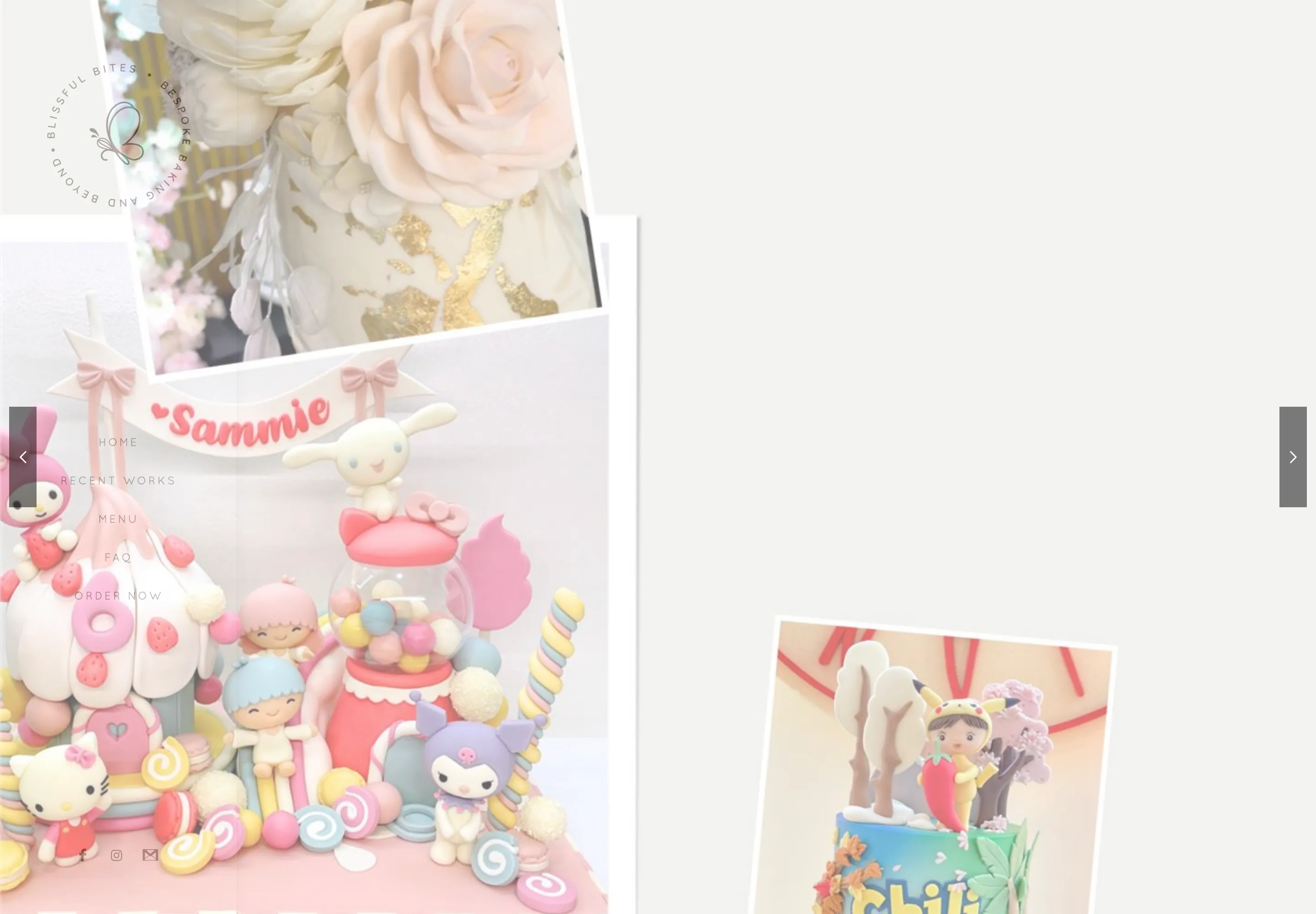 Blissful Bites website