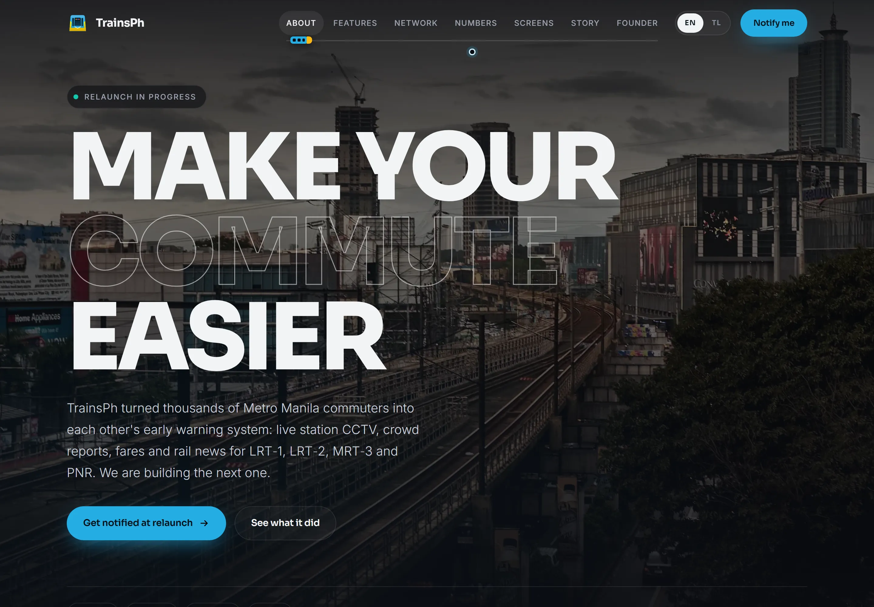 TrainsPh website