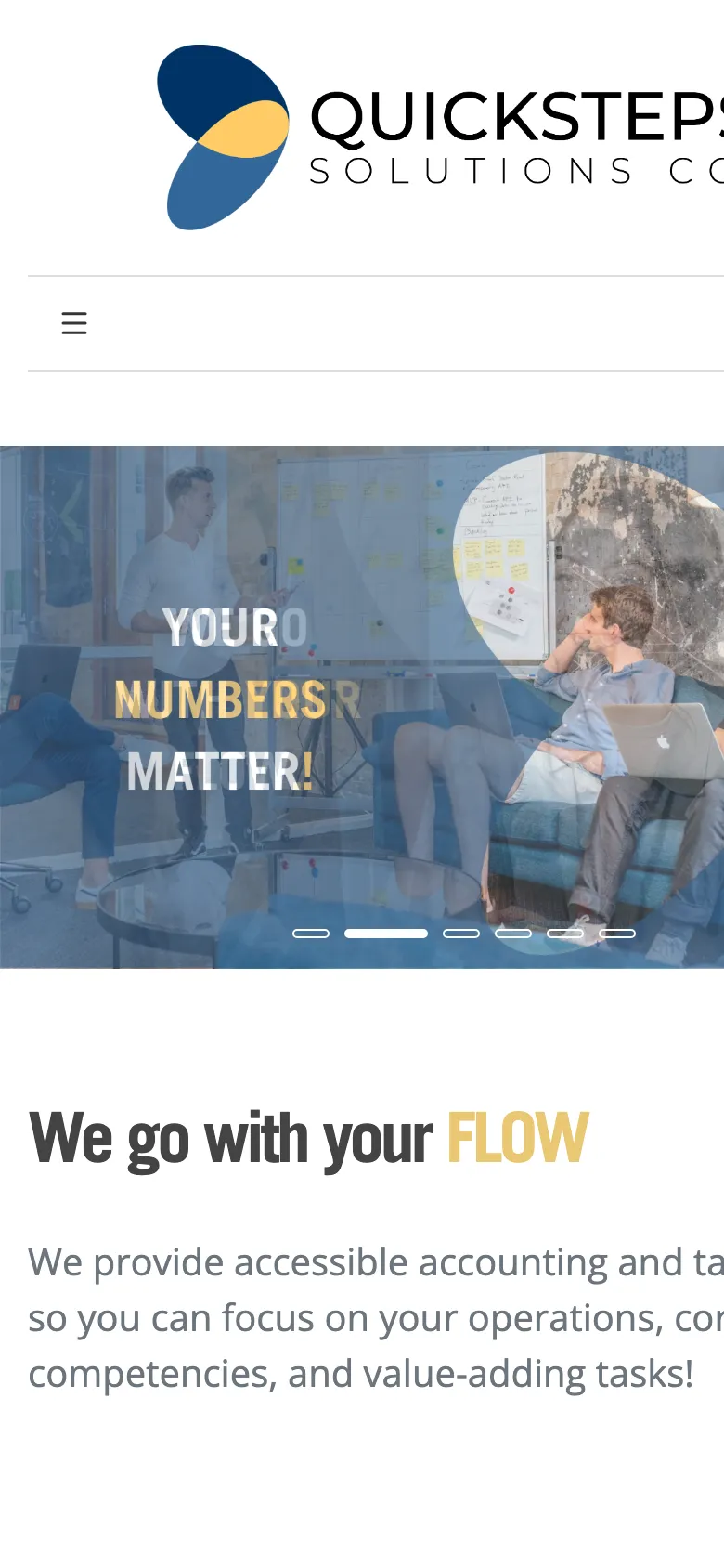 Quicksteps Solutions on a phone